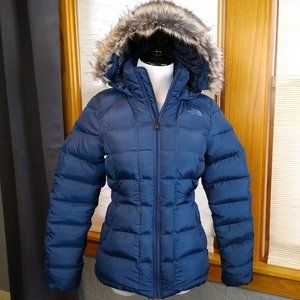 The North Face Gotham II Jacket Blue Sz XS Like New!